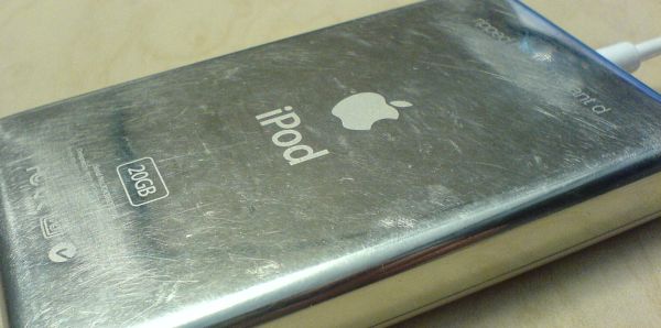 my weathered iPod